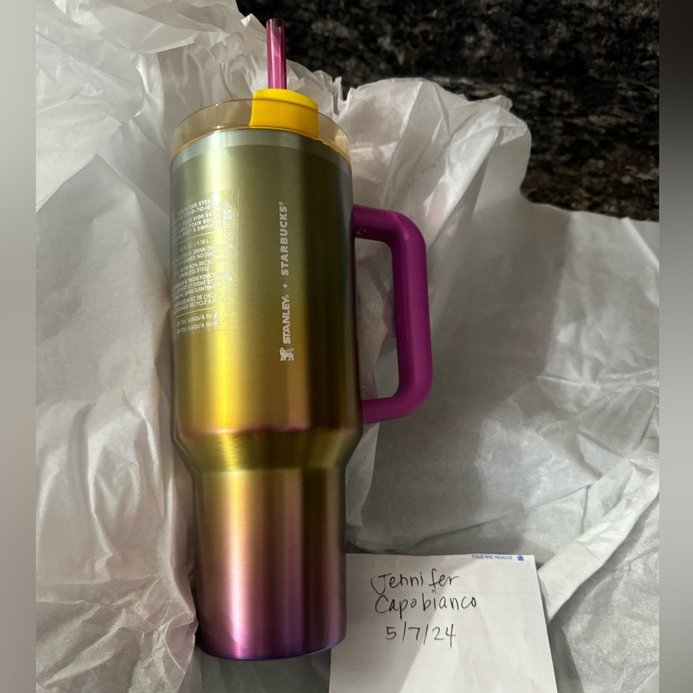 Starbucks X Stanley 2024 summer Gradient Quencher Tumbler